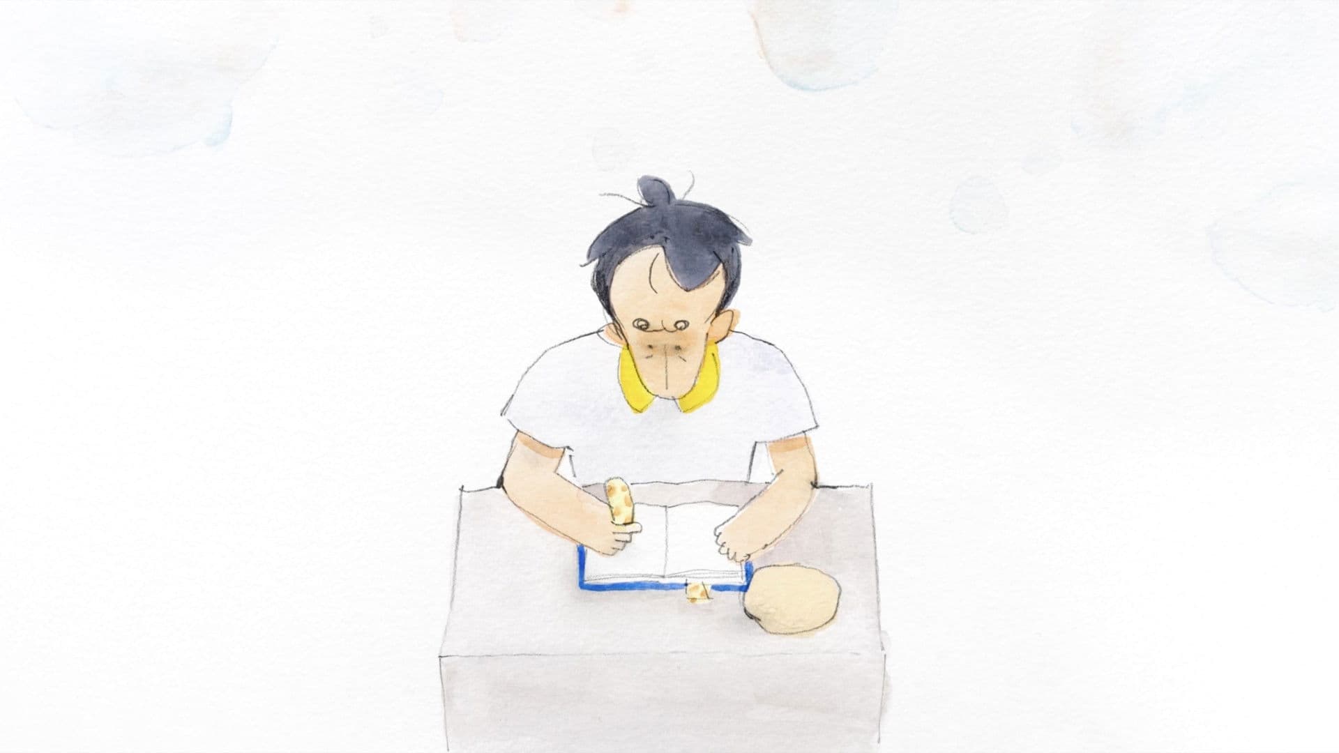 Marc Page et le fromage de chèvre rond