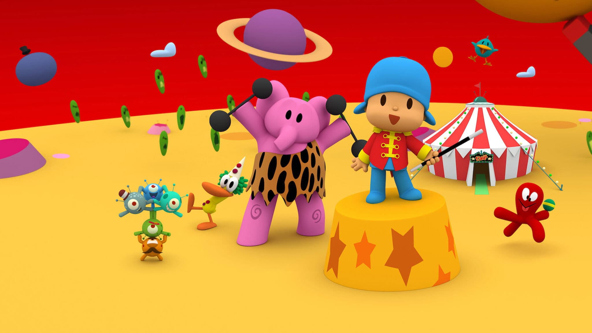 Pocoyo y el Circo Espacial