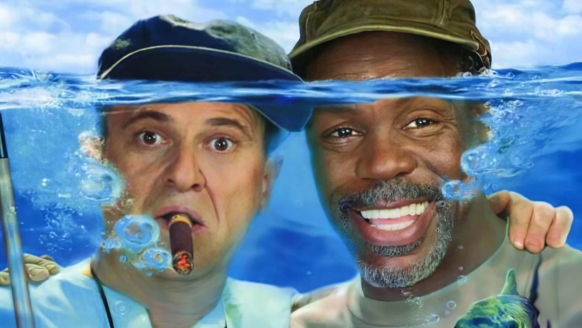 두 낚시꾼에게 무슨 일이 생겼나