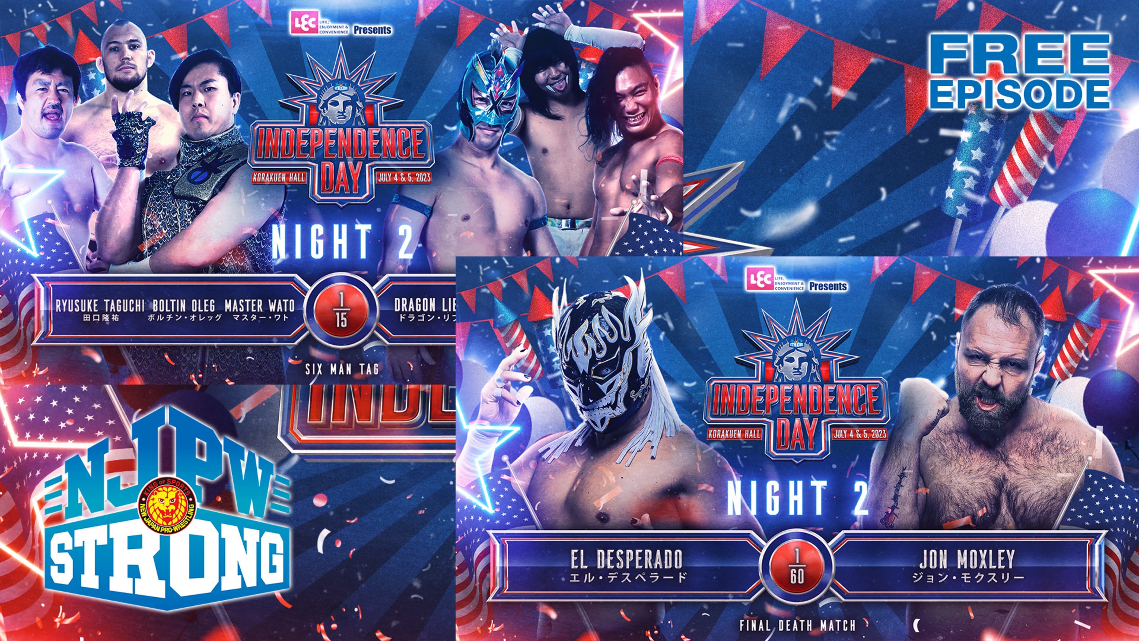 NJPW STRONG Independence Day 2023 - Day 2