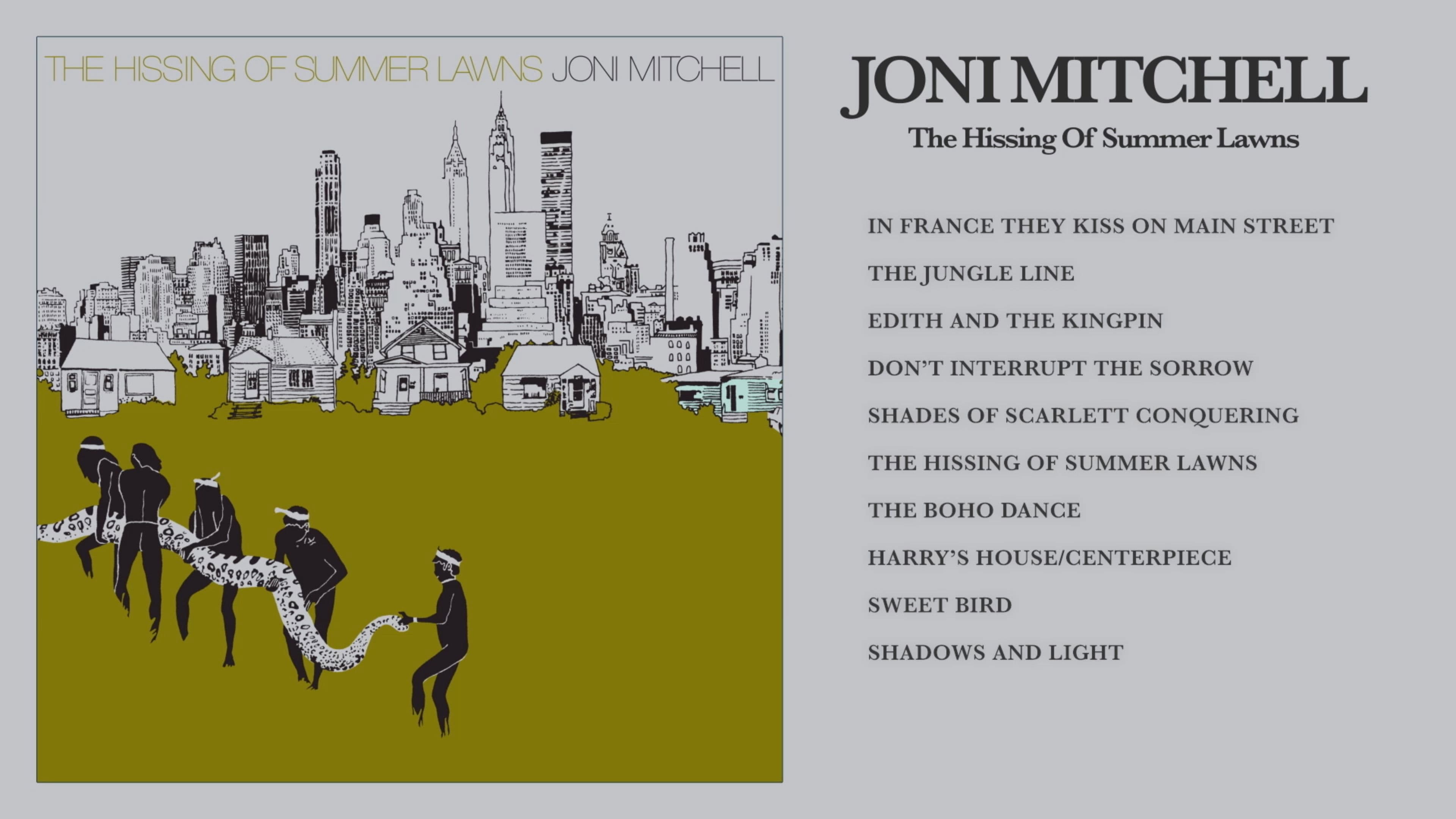 Joni Mitchell: The Hissing of Summer Lawns