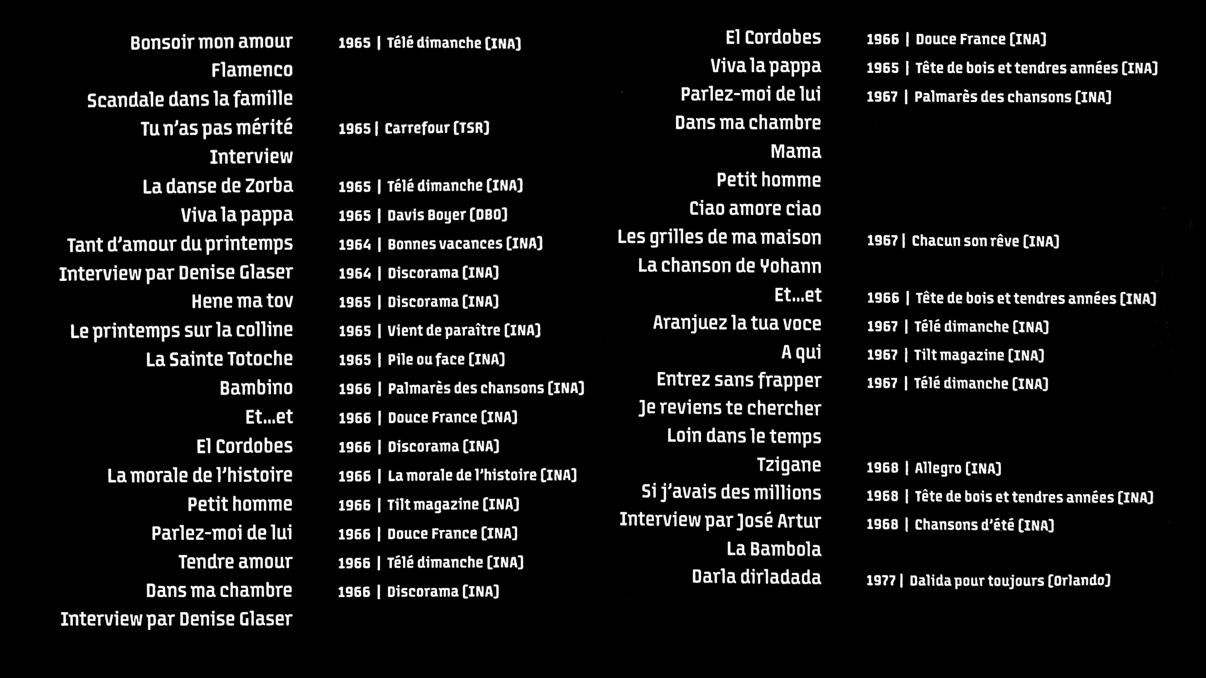 Dalida - Une Vie - 2