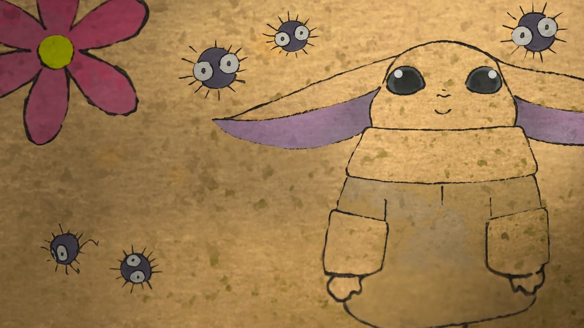 젠 - 그로구와 더스트 버니