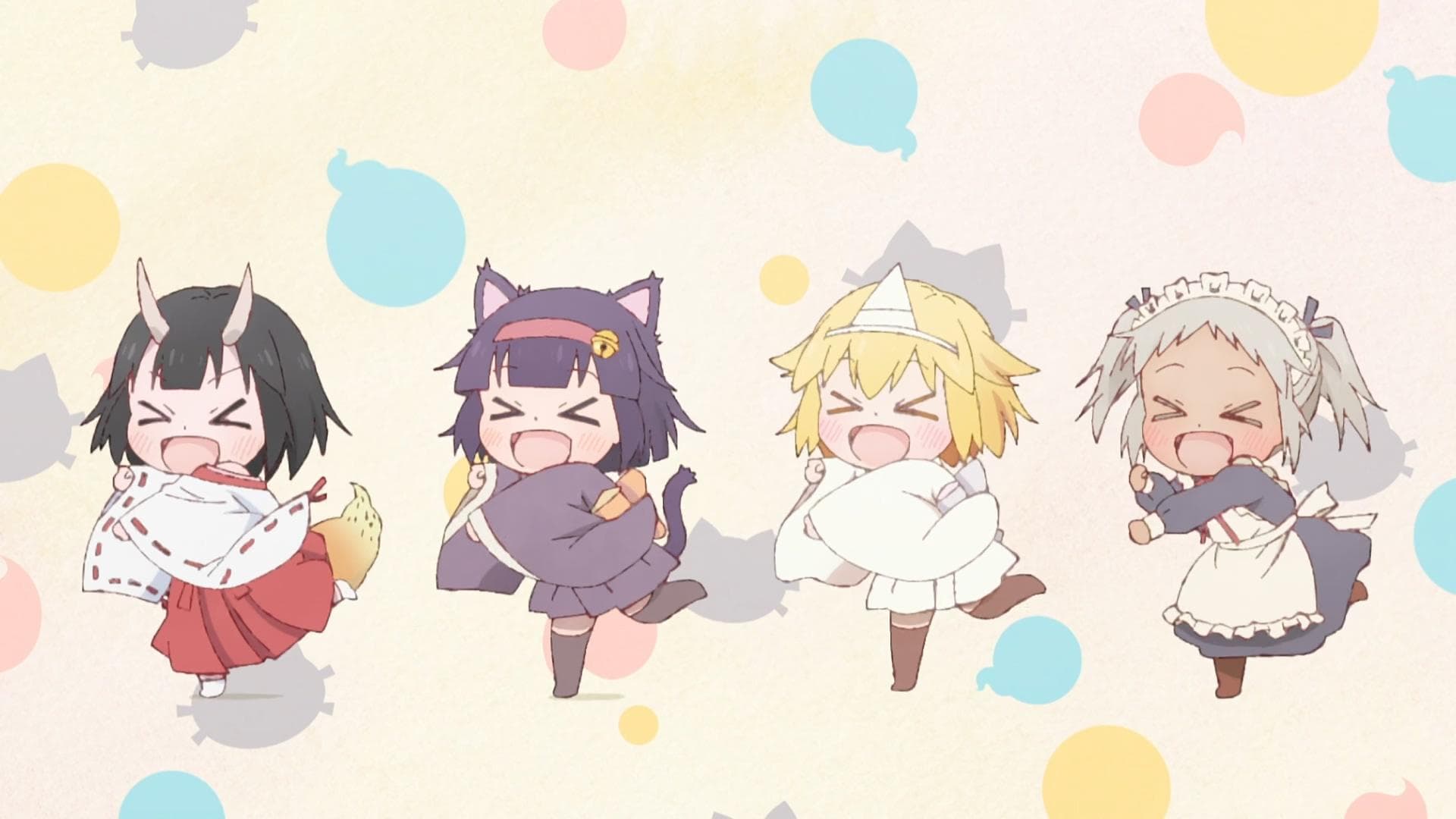 사축 씨는 꼬마 유령에게 치유받고 싶어.