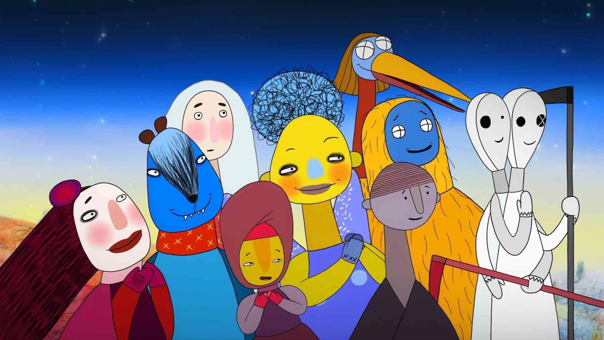 Saule brauca debesīs