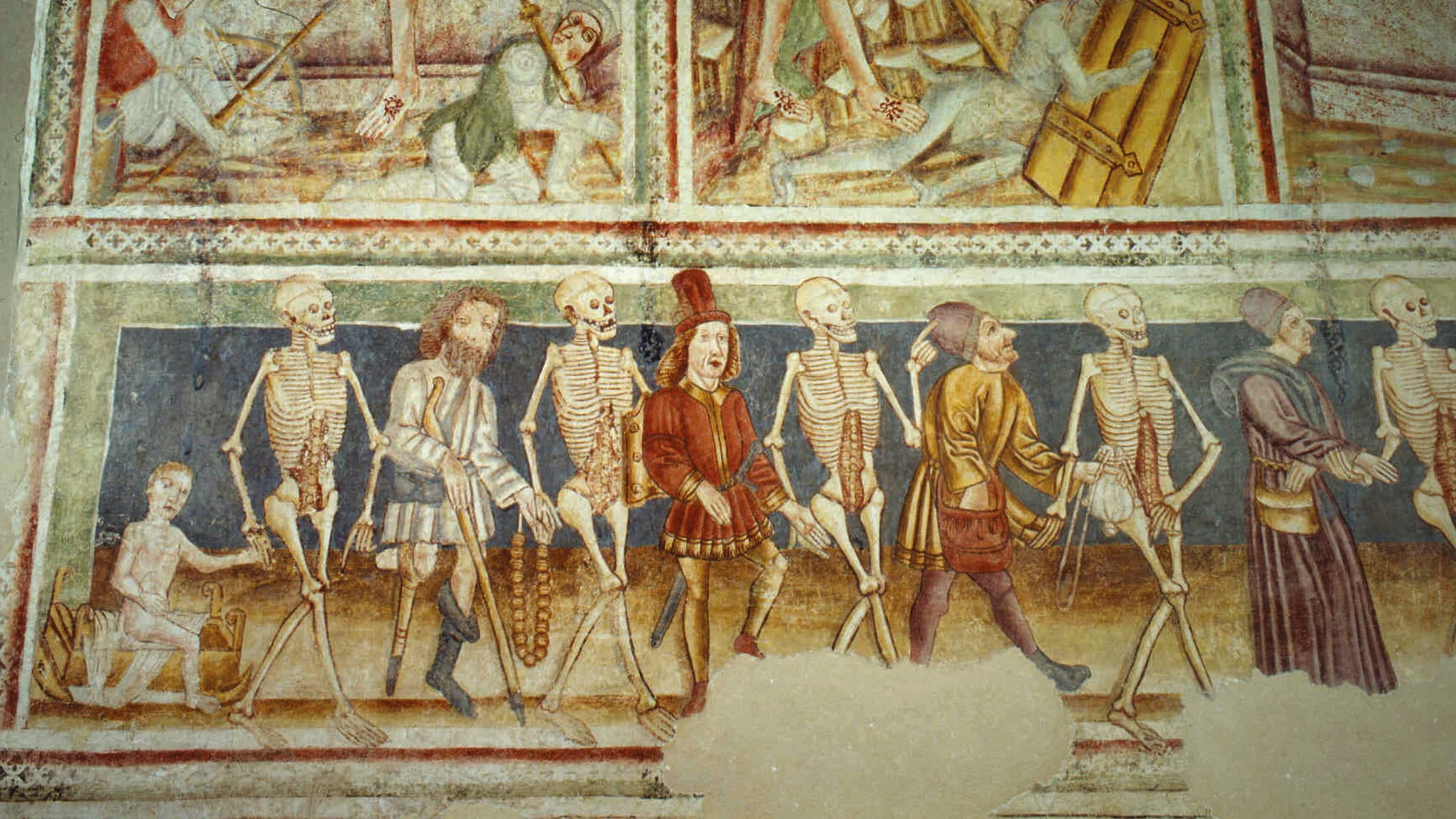 죽음의 무도, 해골 그리고 환상들