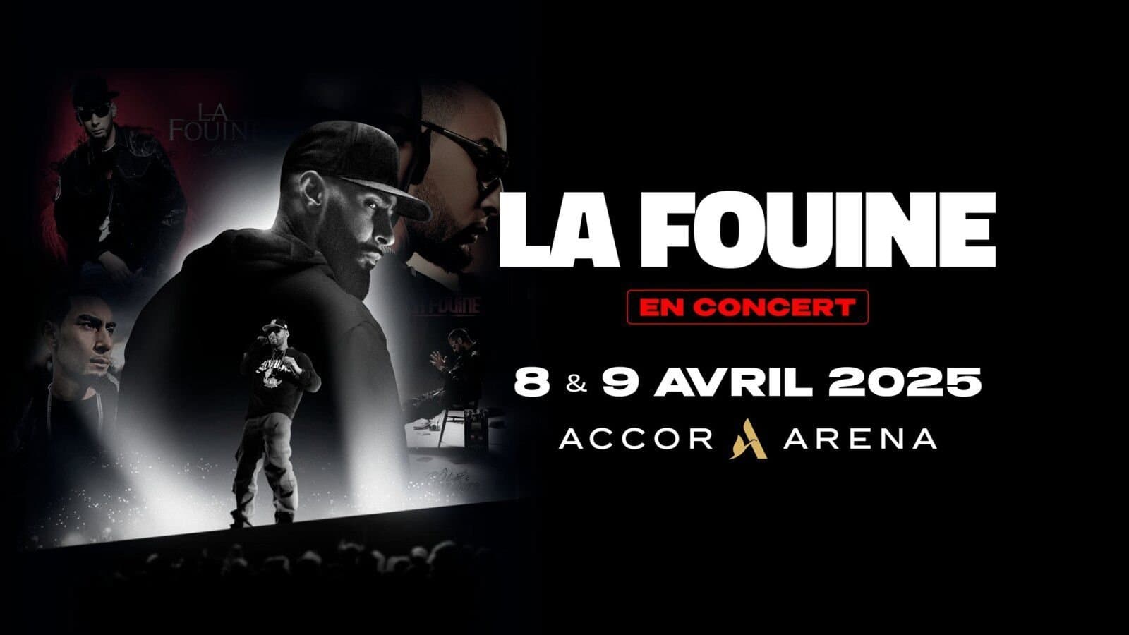 La Fouine à l'Accor Arena