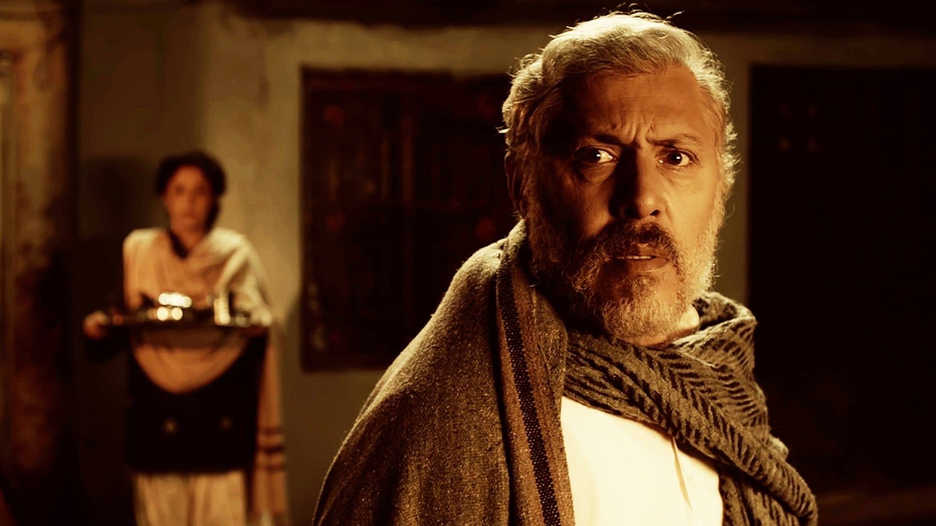 창살 뒤의 소녀