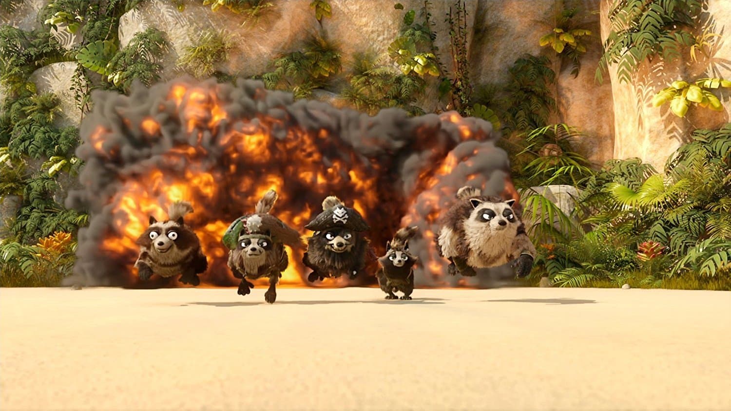 정글번치: 너구리 해적단과 보물지도