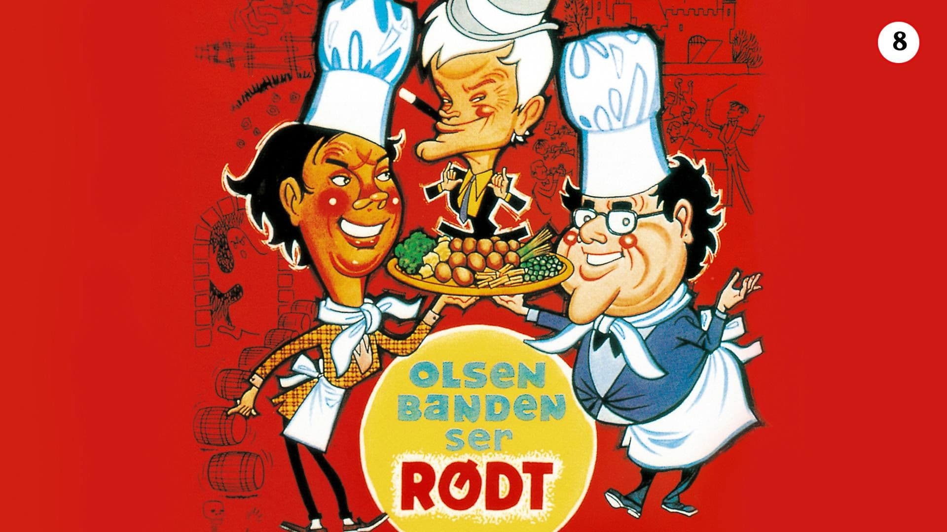 Olsen-banden ser rødt