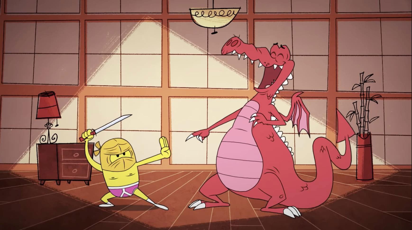 A Day in the Life of a Golden Ninja