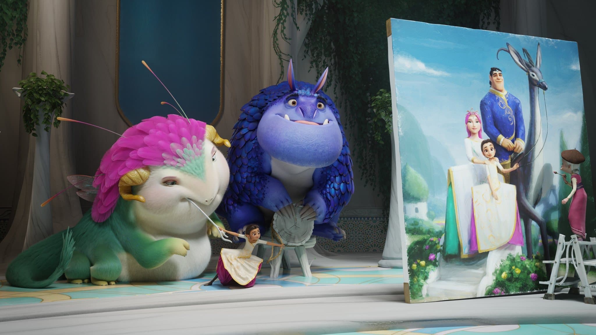 엘리안과 빛나는 마법 모험