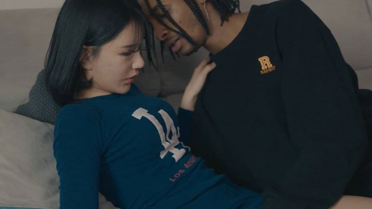 흑인에게 미친 여친