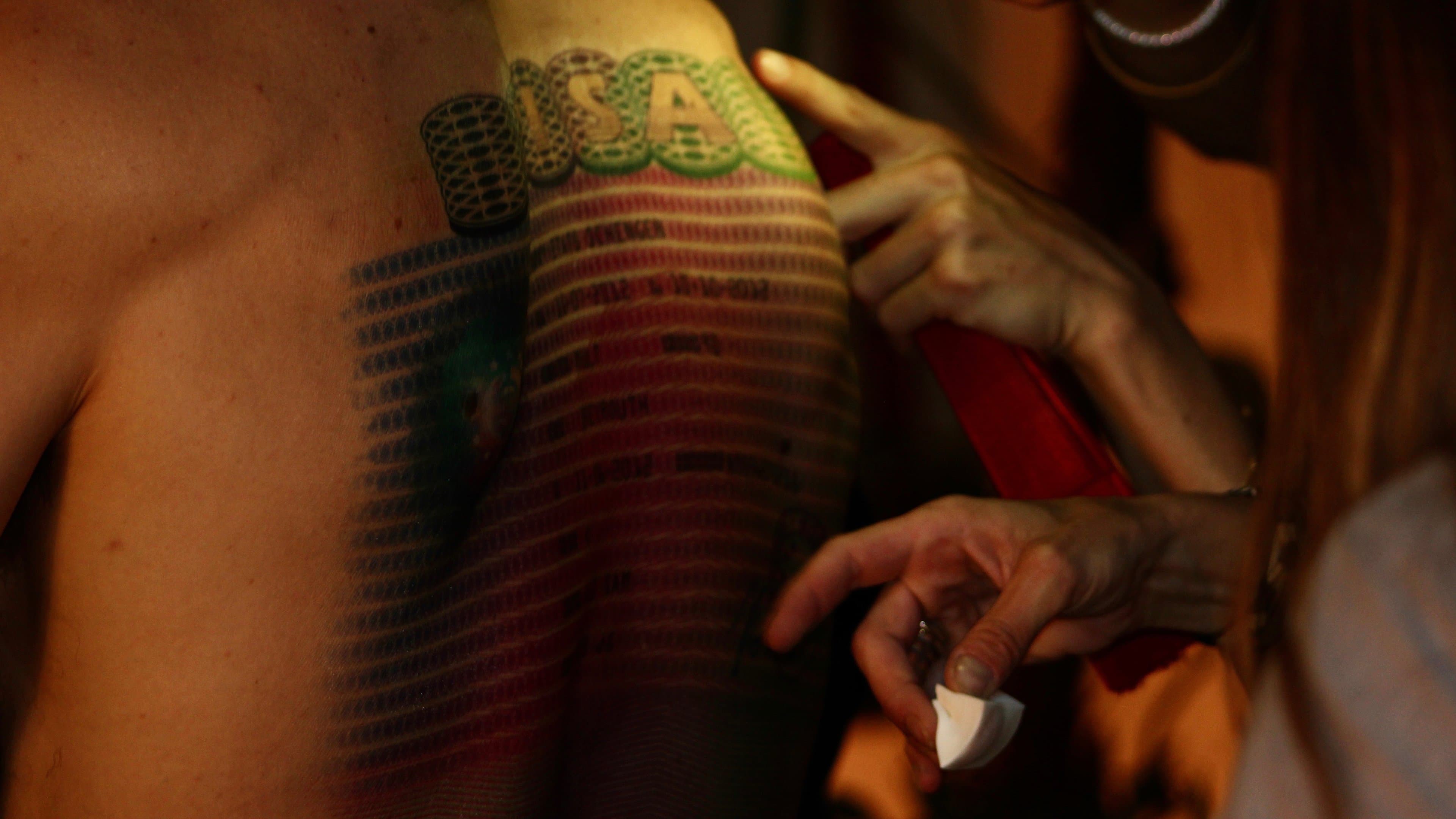 피부를 판 남자