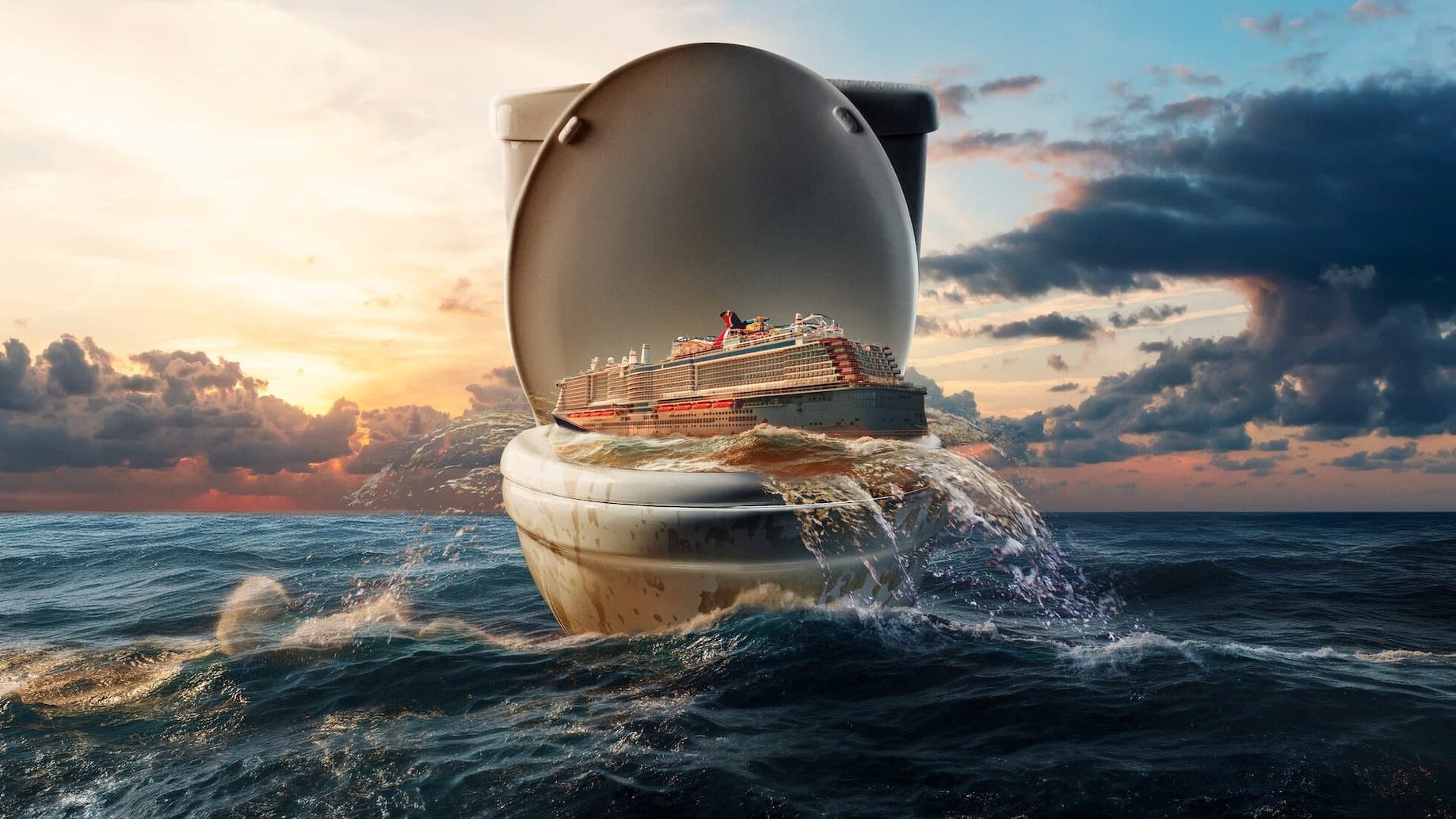 난장판이 된 사건사고: 똥범벅 크루즈