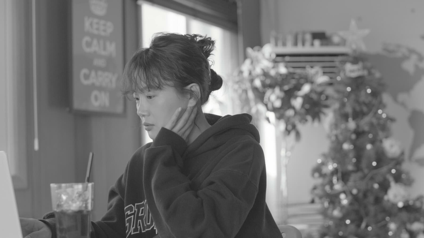 차가운 겨울 바람이 불어오면 하루를 보내