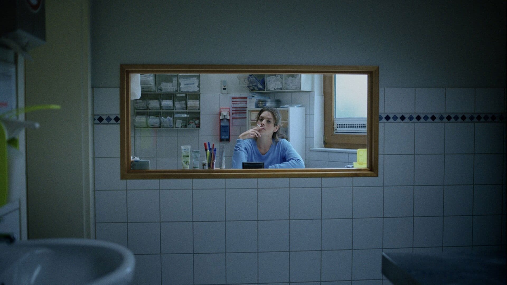 Einen Meter entfernt