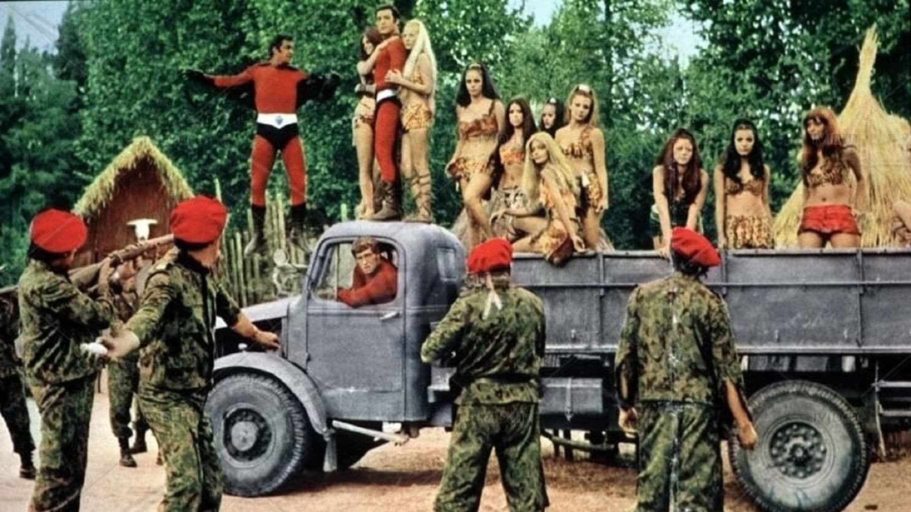 Che fanno i nostri supermen tra le vergini della giungla?