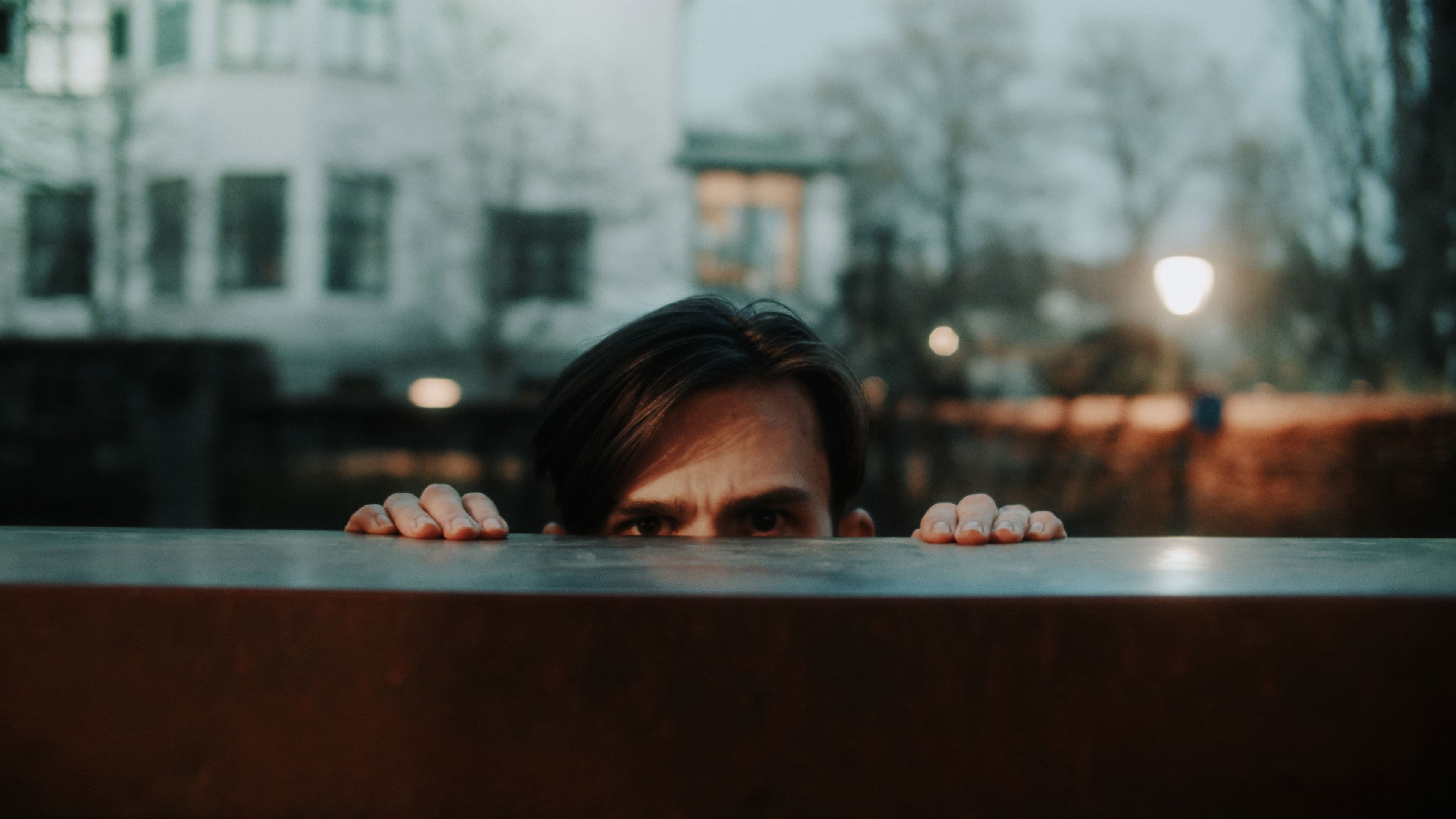 En glassmanet som er redd for havet