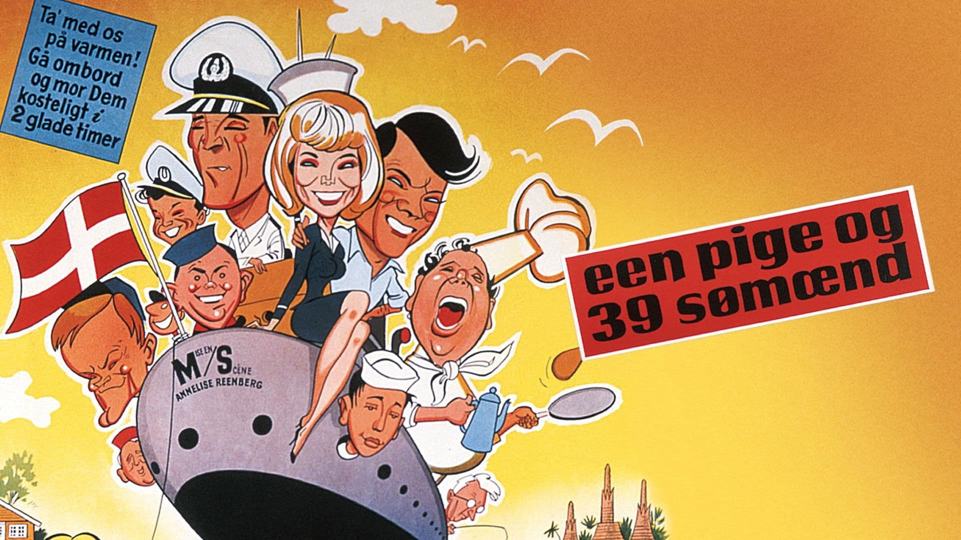 Een pige og 39 sømænd