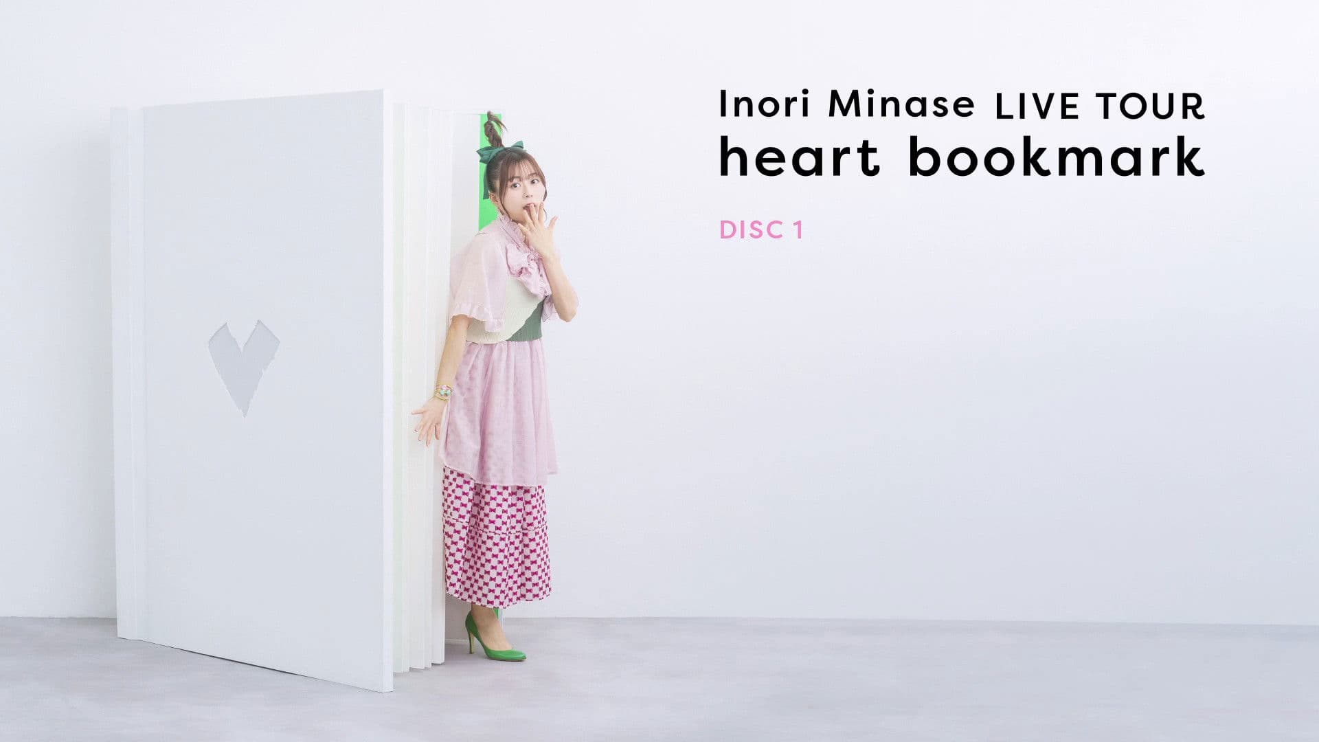 Inori Minase LIVE TOUR 2024 heart bookmark