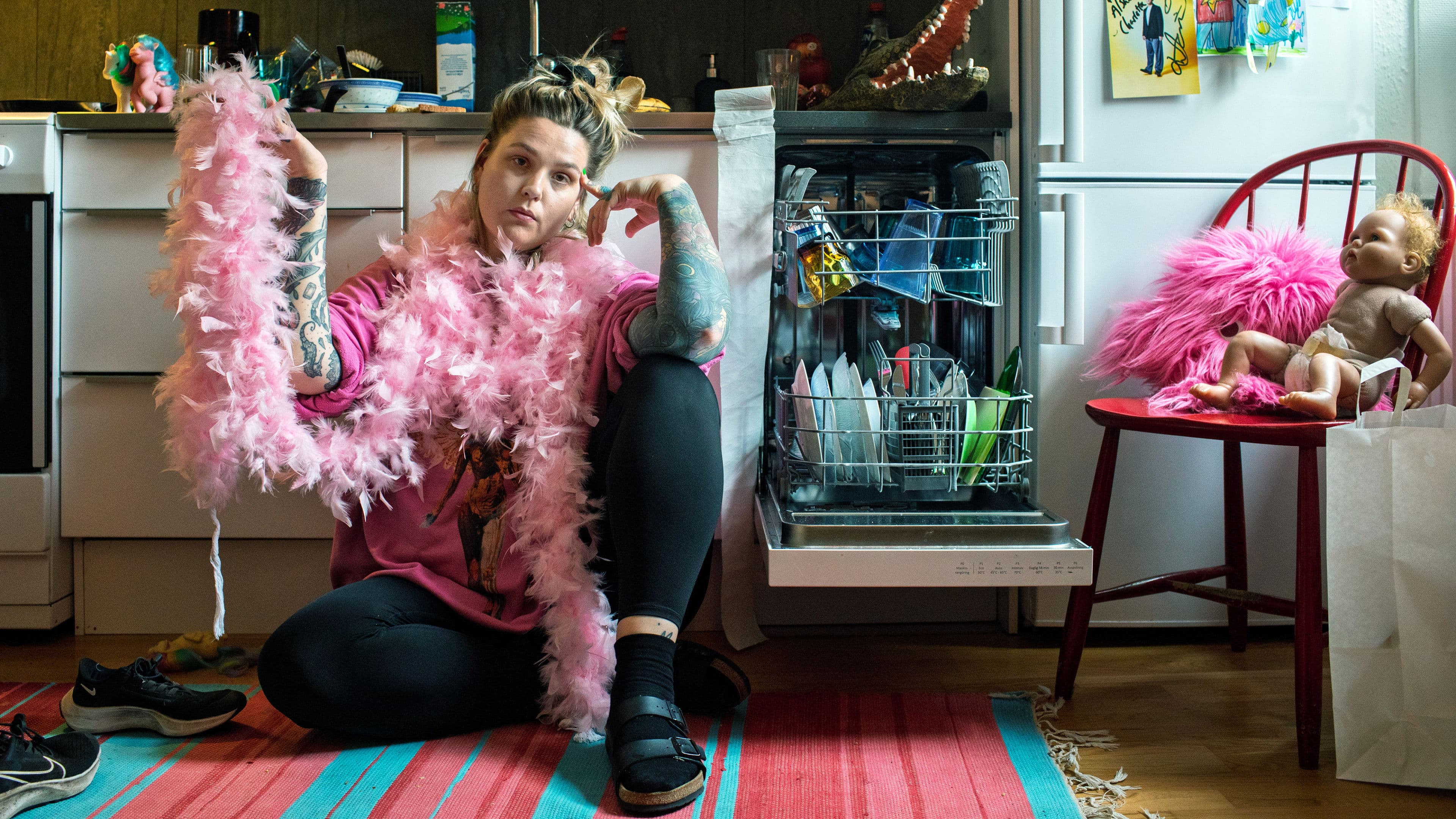 Jag ska bara gråta lite först