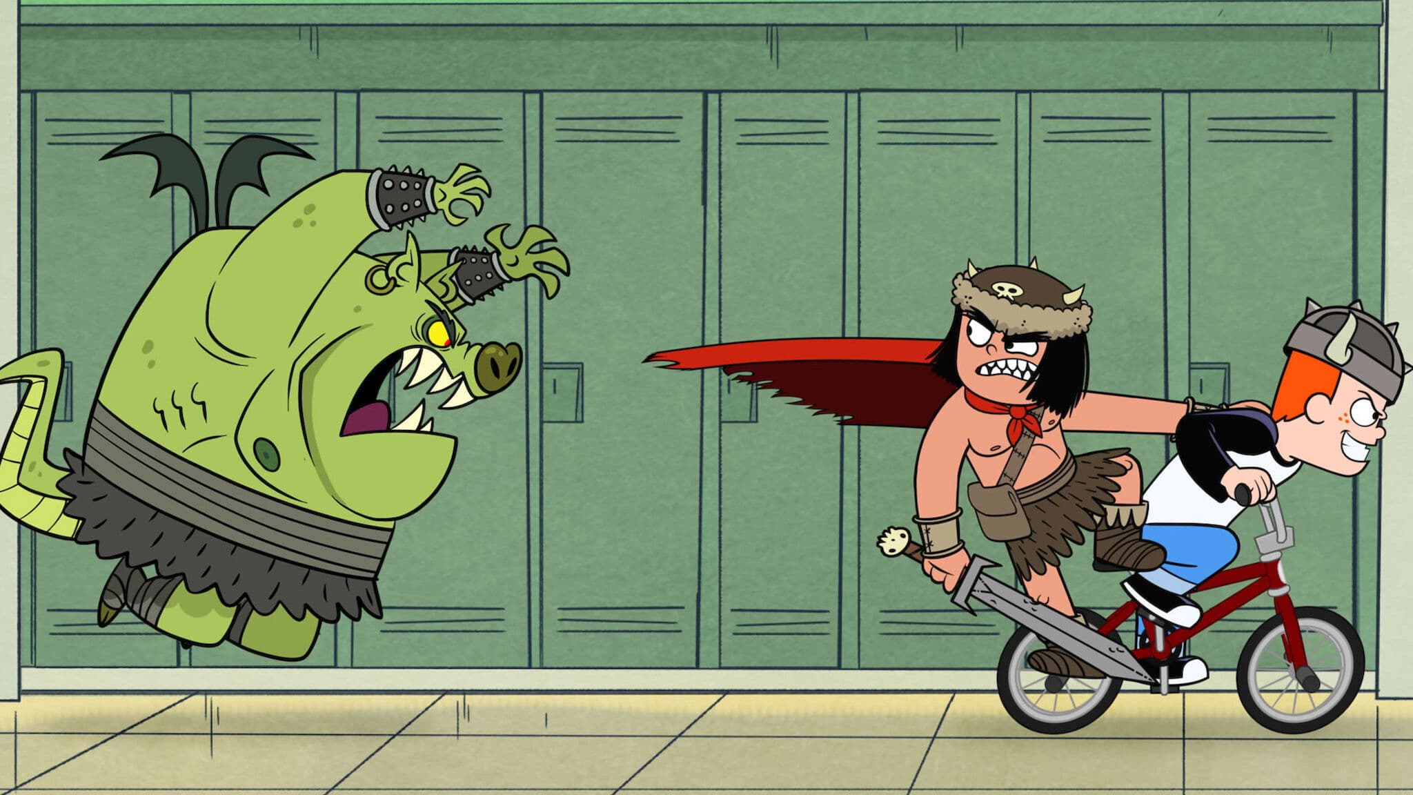 원시 소년 팽본