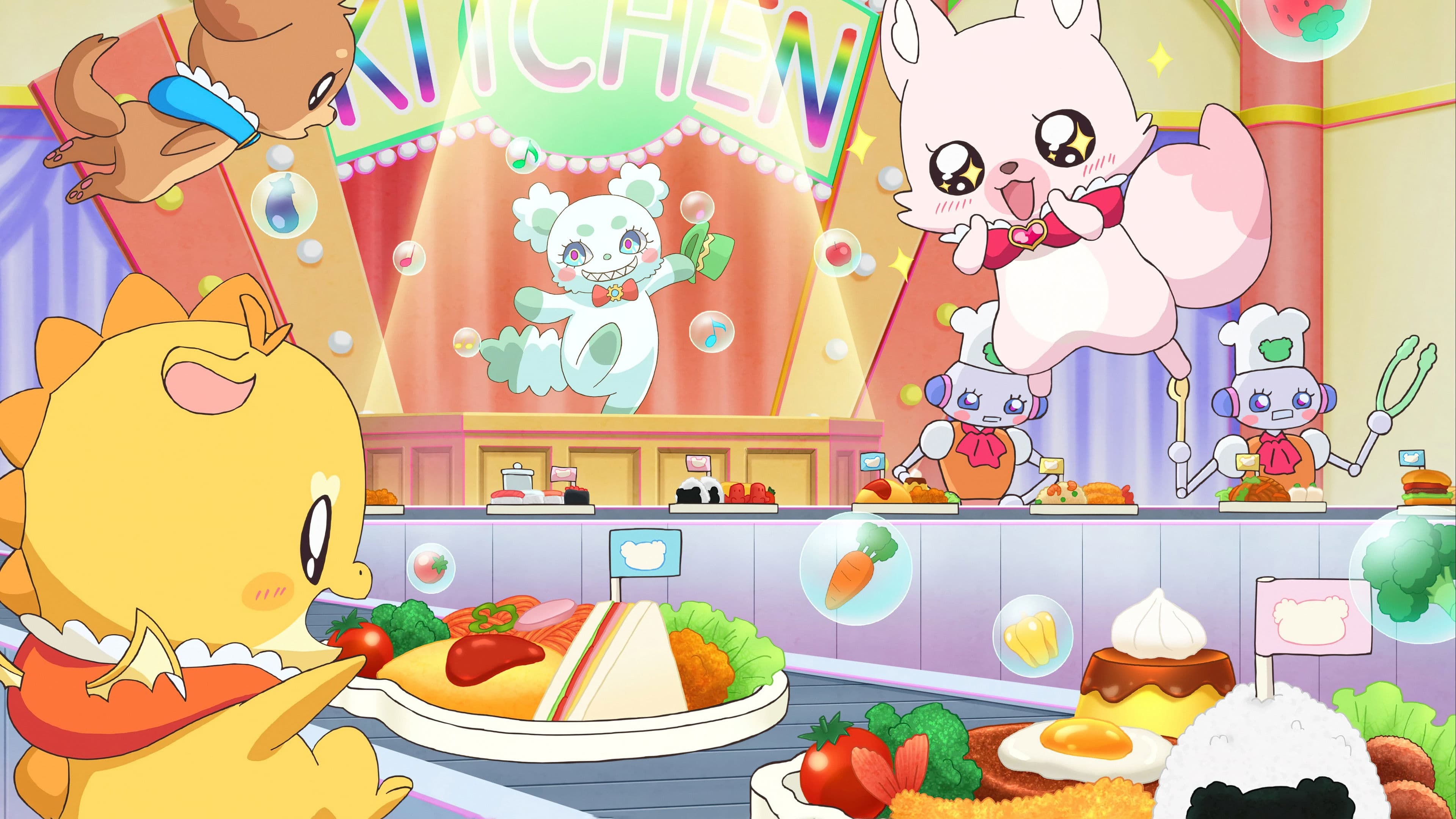 극장판 딜리셔스 파티♡프리큐어 꿈꾸는♡어린이 런치!