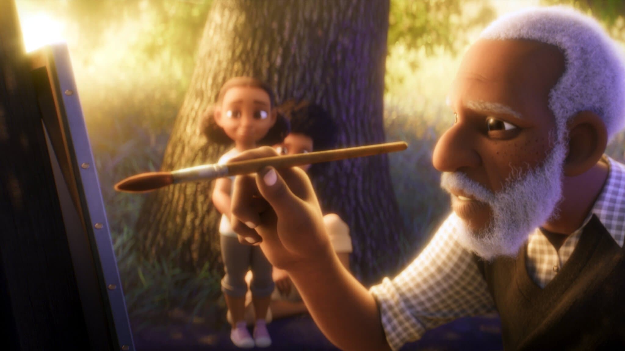 할아버지의 캔버스