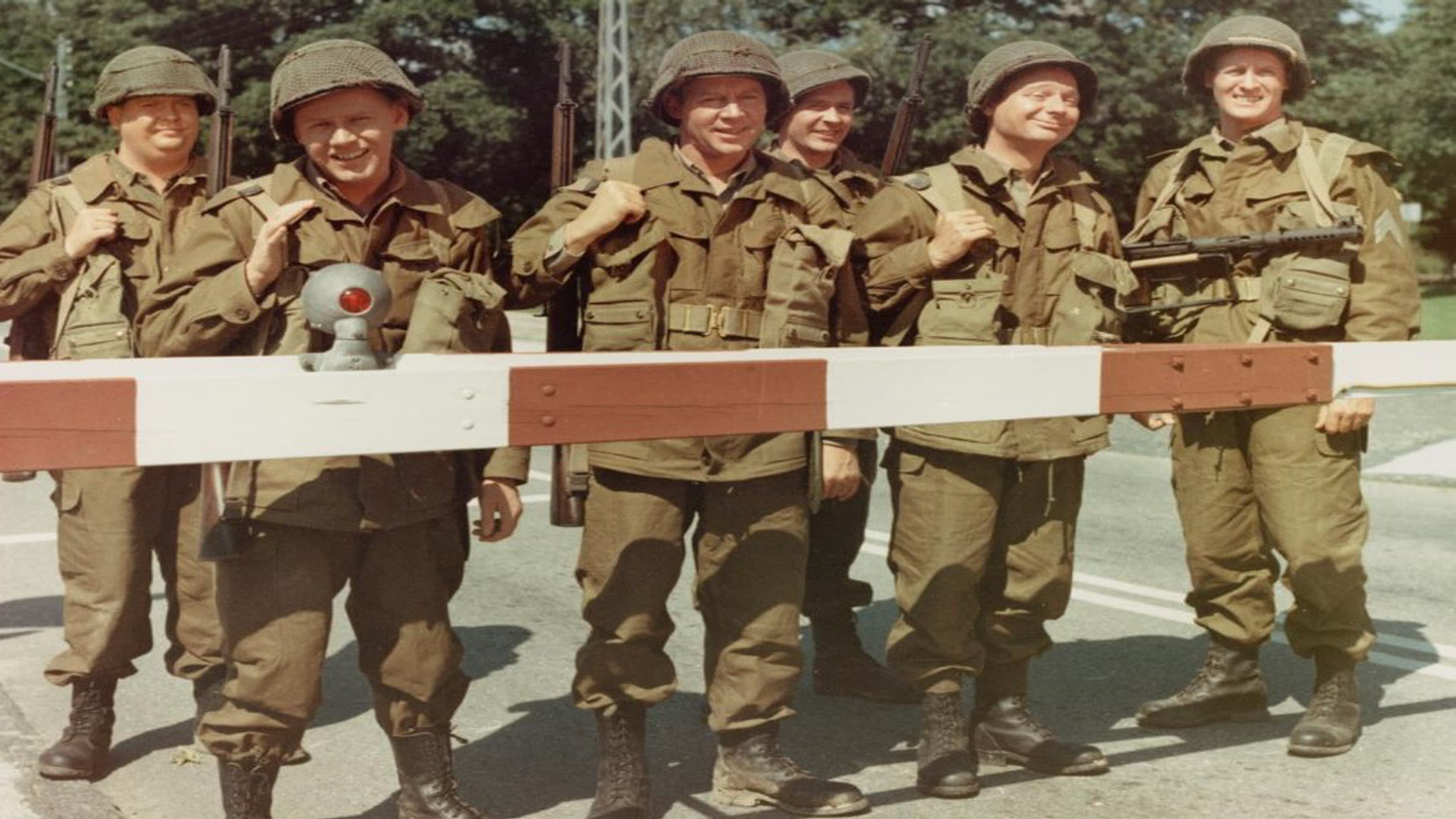 Soldaterkammerater på sjov