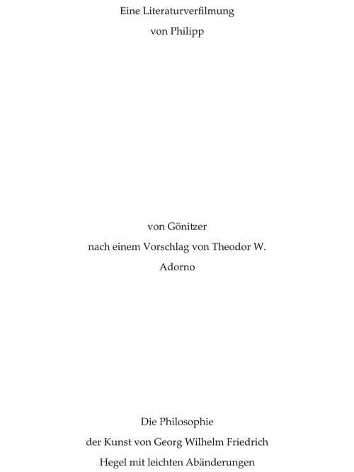 Eine Literaturverfilmung