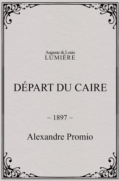 Départ du Caire