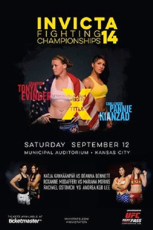 Invicta FC 14: Evinger vs. Kianzad