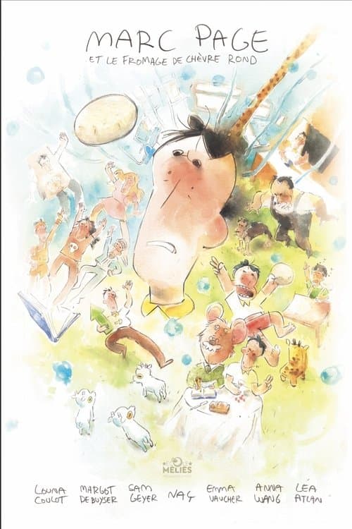 Marc Page et le fromage de chèvre rond