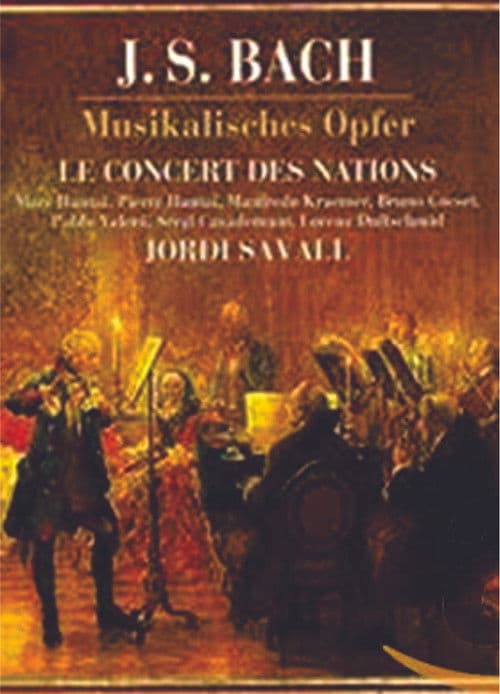 Bach BWV 1079 Musical Offering Jordi Savall Concert des Nations