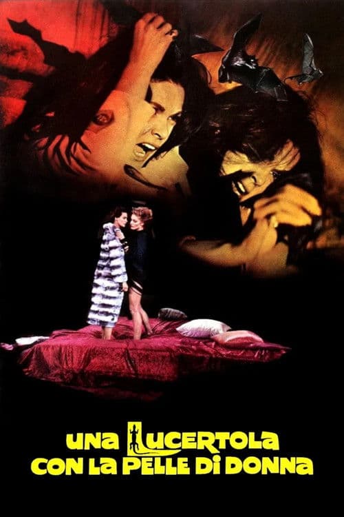 Una lucertola con la pelle di donna