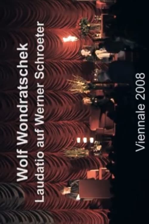 Wolf Wondratschek Laudatio auf Werner Schroeter