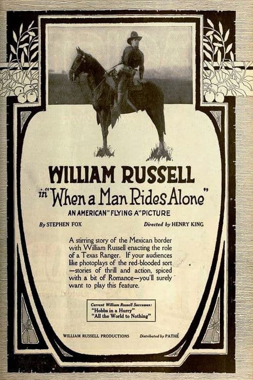 When a Man Rides Alone