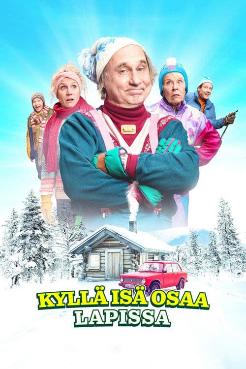 Kyllä isä osaa Lapissa