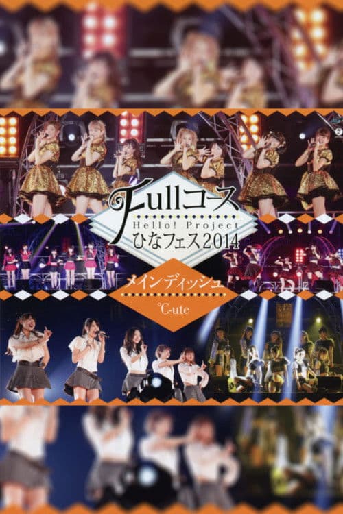 Hello! Project 2014 ひなフェス ~Full コース~ メインディッシュは℃-uteです。