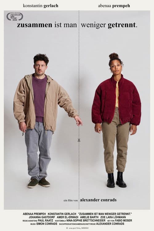 zusammen ist man weniger getrennt.